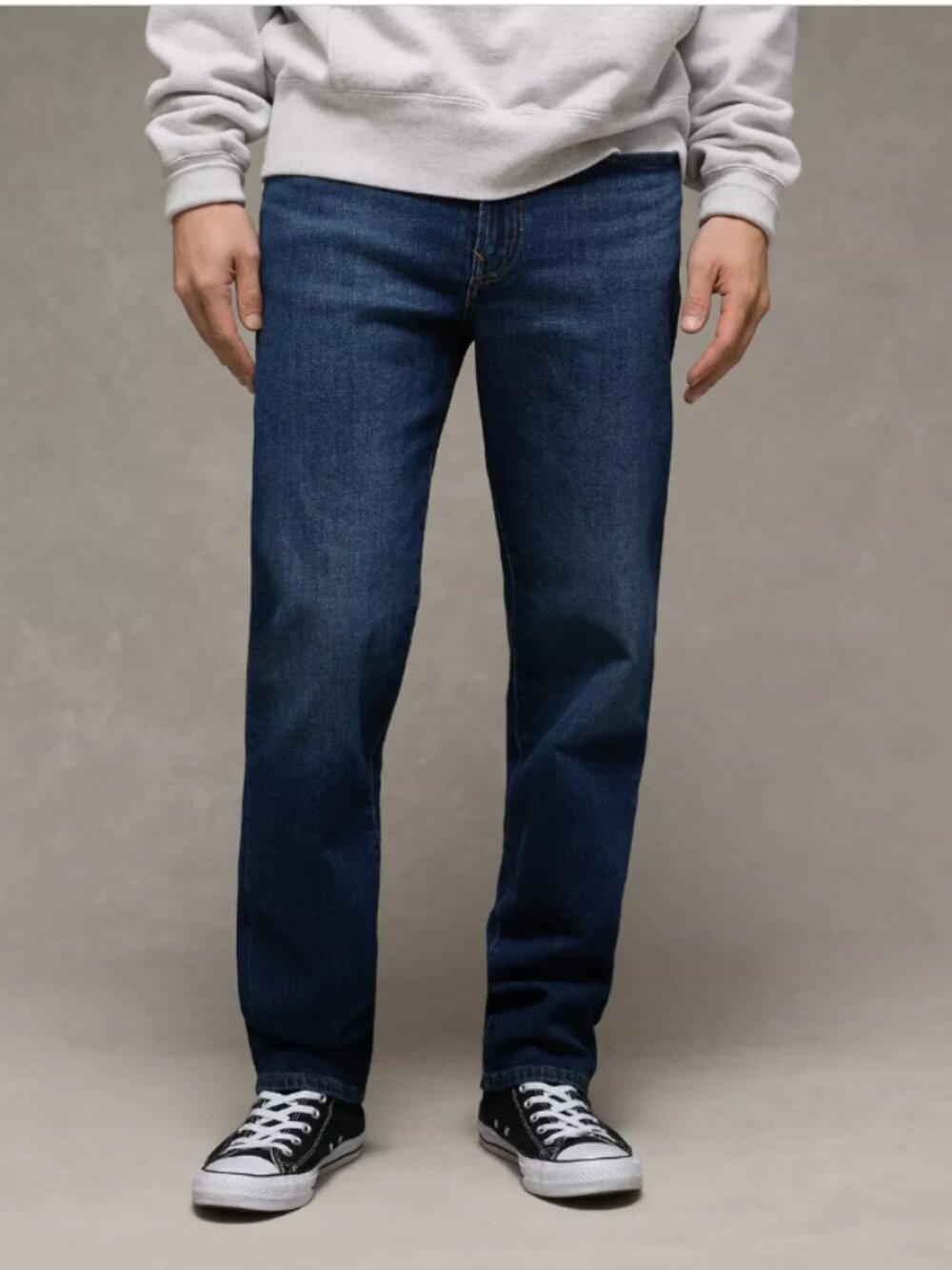 American Eagle Dark Wash AE AirFlex+ Original Straight Jean 28X30